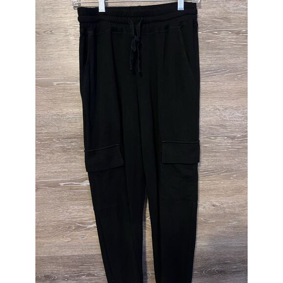 SUNDRY for Evereve Women Black Everyday Jogger Sweatpants Small Comfortable - Picture 3 of 7